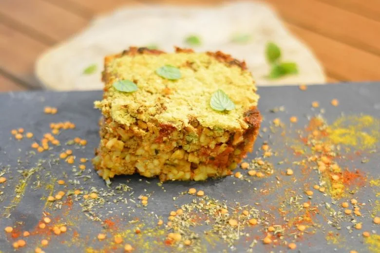 Maltese baked rice casserole